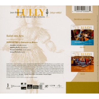 LULLY - Reyne - Ballet des arts..